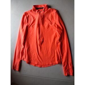 Under Armour women's bright orange fitted active top size small‎
